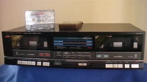 Fisher Cr W74h Double Cassette Deck Sn B15194 8514 Youtube