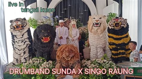 Kirab Drumband Sunda Singo Raung Live In Tangsil Kulon Youtube