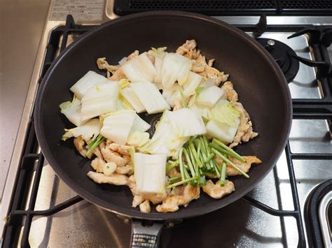 鶏むね肉と白菜のスタミナ炒め 魚料理と簡単レシピ