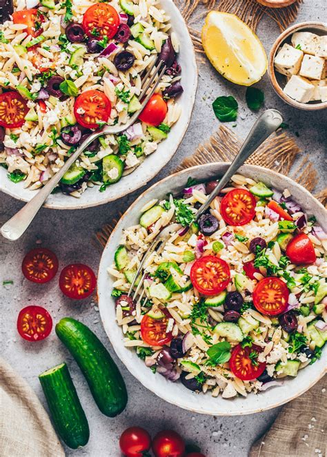 Griechischer Orzo Salat Veganer Nudelsalat Bianca 22638 Hot Sex Picture