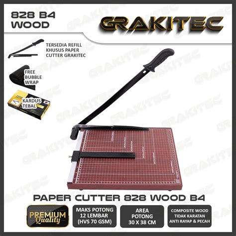 Jual Paper Cutter B4 Lebih Besar Dari F4 Alat Potong Kertas