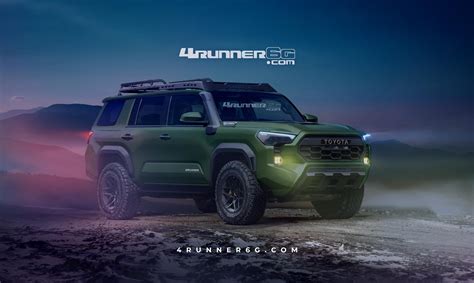 2025 4runner 6th Gen News Specs Engines Release Date Production Date And Preview Renderings