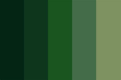 15 Green Color Palette Inspirations With Names Hex Codes 48 Off