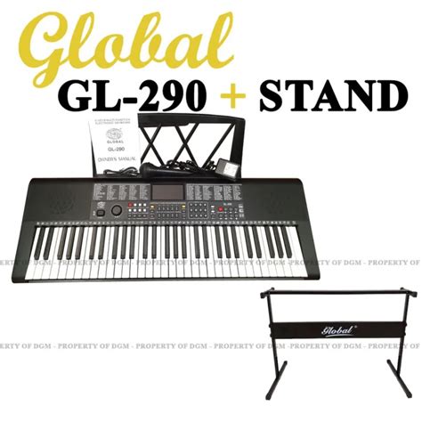 Keys Multi Function Electronic Keyboard Global Gl With Piano