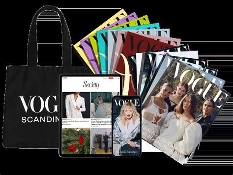 Vogue Scandinavia Magazine Six Issues Subscription Vogue Scandinavia