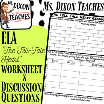 The Tell Tale Heart Plot Diagram Discussion Questions And Post