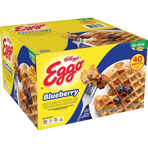 Kellogg S Eggo Blueberry Waffles SmartLabel