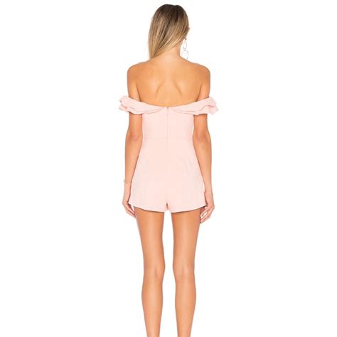 Superdown Jada Ruffle Romper In Blush🤩🤩 Only Worn Depop