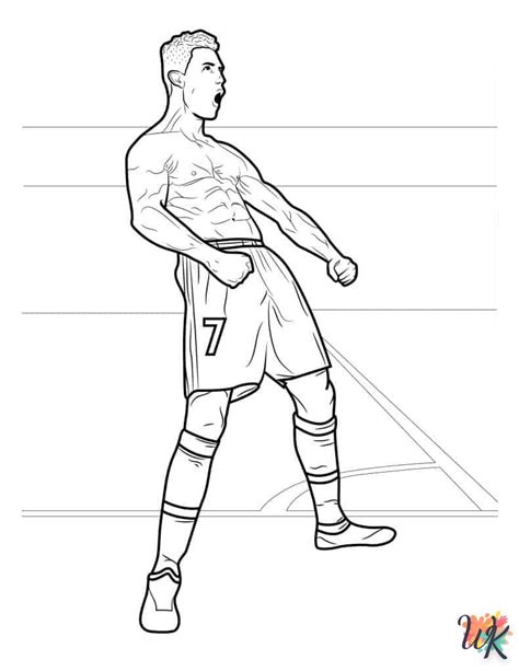 Dibujos Para Colorear Cristiano Ronaldo Dparacolorearwk