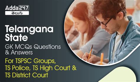 Telangana State Gk Mcqs Questions And Answers In Telugu March