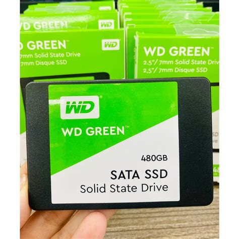 Ổ SSD Western Digital Green WDS480G3G0A 480Gb SATA3 2 5Inch 545MB s