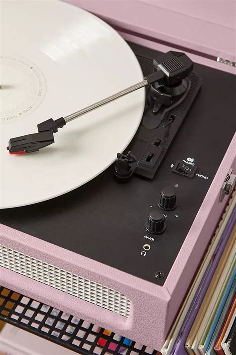 Crosley Voyager Pink Portable Bluetooth Audio Turntable Urban