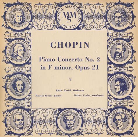 Piano Concerto No 2 F Minor Op 21 Frédéric Chopin Free Download