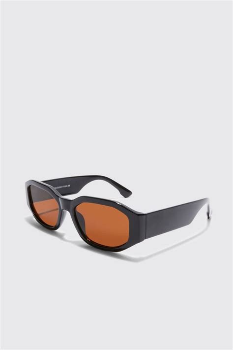 Hexagon Lens Sunglasses Boohoo