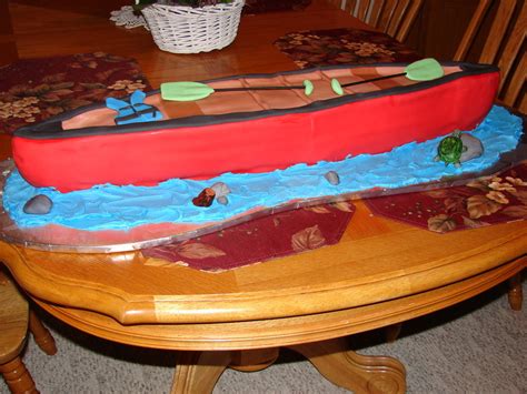 Canoe Birthday Cake