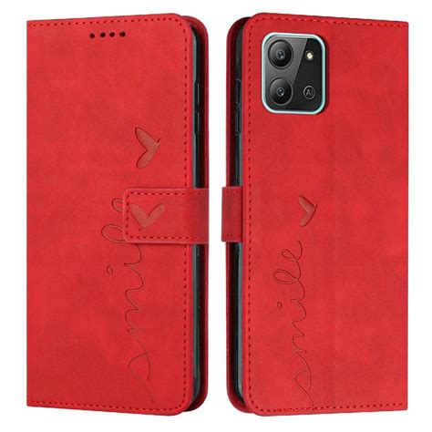 Etui Dla Infinix Hot Wk Adka Do Karty Boczna Klamra Odporna Na Z