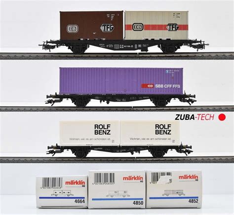 M Rklin X Containerwagen H Ws Mit Ovp Acheter Sur Ricardo