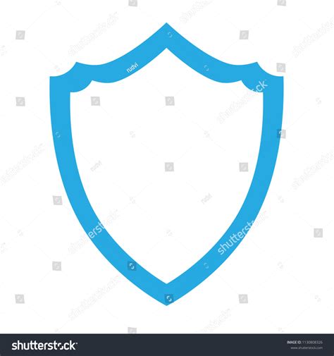 Shield Icon Silhouette Vector Logo Emblem Stock Vector (Royalty Free) 1130808326 | Shutterstock