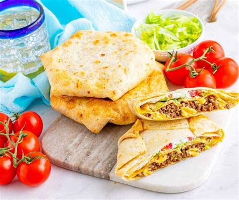 Air Fryer Copycat Taco Bell Crunchwrap Supreme Fork To Spoon