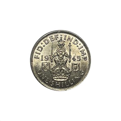 1945 Great Britain Silver Shilling Property Room