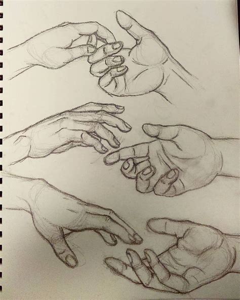 100 Drawings Of Hands Quick Sketches And Hand Studies