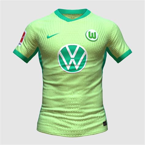 VFL Wolfsburg 24 25 Home Kit Prediction FIFA Kit Creator Showcase