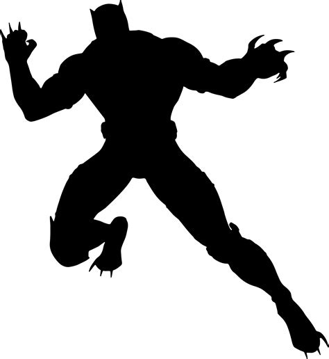 Black Panther Svg Black Panther Clipart Marvel Svg Black Inspire Uplift