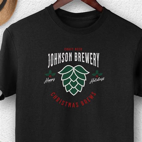 Custom Christmas Brewer Shirt Custom Homebrew Shirt T For Home