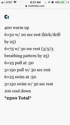 23 Masters Swim Workouts ideas | masters swim workouts, swimming ...