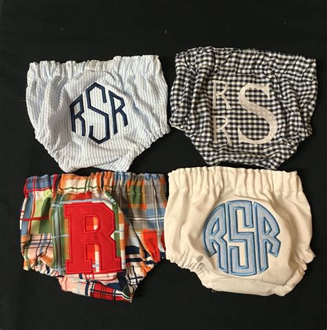 Baby Boy Or Baby Girl Diaper Monogramed Diaper Covers Etsy