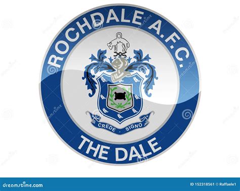 Rochdale Afc Logo Editorial Photo Illustration Of Logos 152318561
