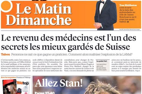 Suisse – Plainte contre «Le Matin Dimanche» admise | 24 heures