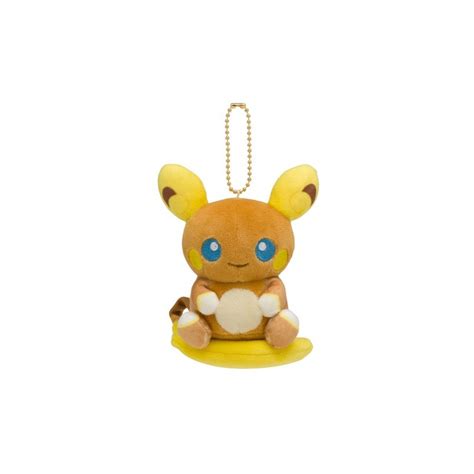 Plush Keychain Mascot Pokemon Doll Alolan Raichu - Meccha Japan