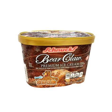 Schnucks Bear Claw Ice Cream 175 Qt Instacart