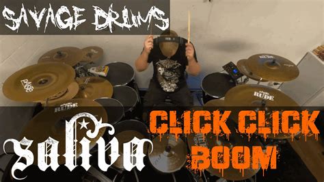 Saliva Click Click Boom Drum Cover Youtube