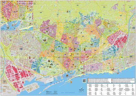 Barcelona Codigos Postales Mapa Mapa Europa