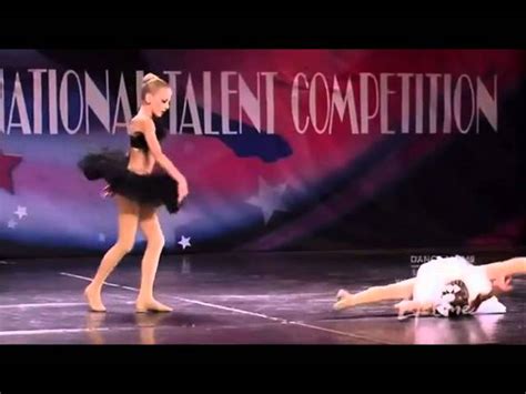 Maddie Ziegler And Chloe Lukasiak Duet Black Swan