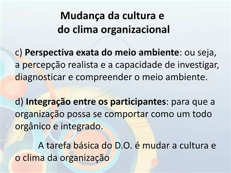 Aula 3 Teoria Do Desenvolvimento Organizacional Ppt