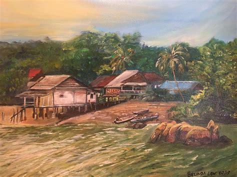 Ubin My Love Painting By Belinda Low Fine Art America