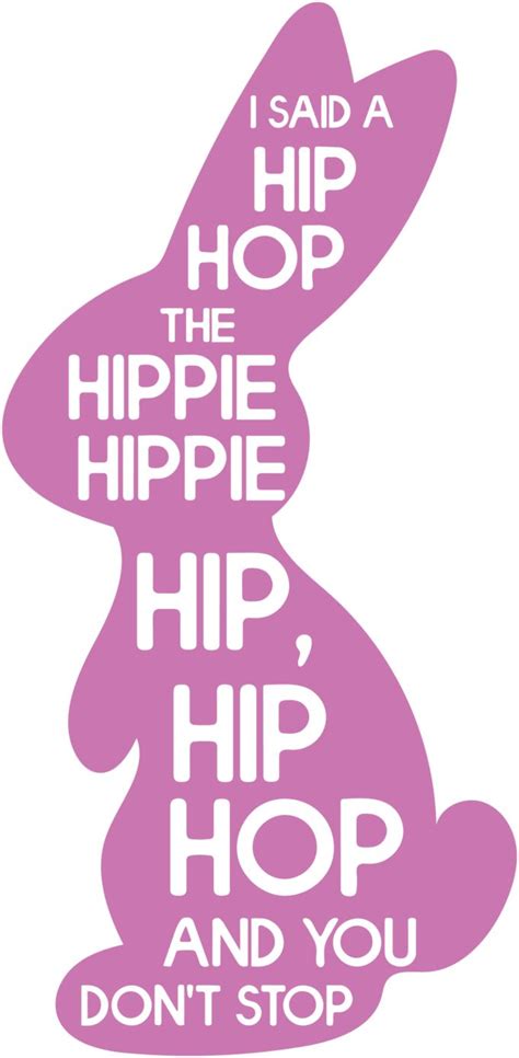 Hip Hop Bunny Svg Hip Hop Easter Bunny Svg Hip Hop