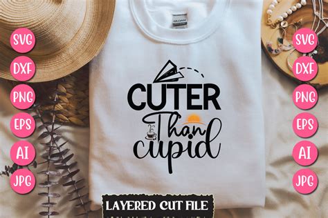 Cuter Than Cupid Svg Cut File Graphic By Smmedia · Creative Fabrica