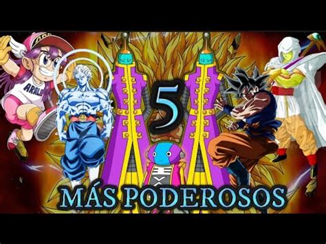 Sab As Que Estos Son Los M S Fuertes Y Poderosos De Dragon Ball Los