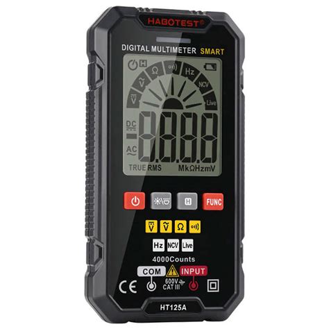 Habotest HT125A Digital Universal Multimeter NVC 185 DKK