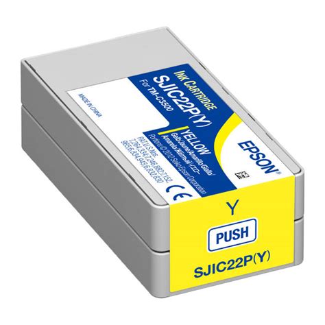 Epson Sjic P Y Yellow Original Ink Cartridge