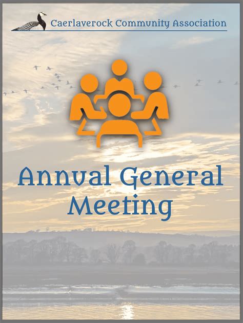 Notice Of Annual General Meeting 2023 Caerlaverock Community Association