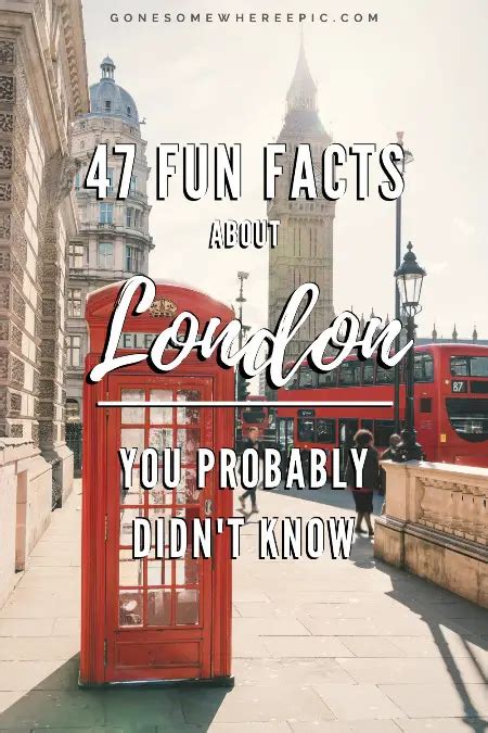 Interesting Facts About London You Probably Didnt Know