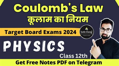 Coulomb S Law Ncert Physics Class Easiest