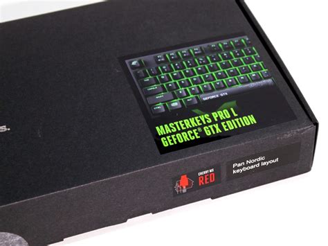 Cooler Master Masterkeys Pro L Geforce Gtx Edition