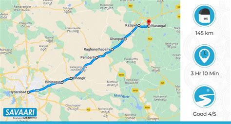 Hyderabad To Warangal By Road Distance Time Other Information