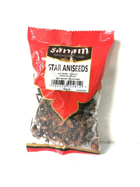 SANAM STAR ANISEEDS 50G Myspiceshop Co Uk